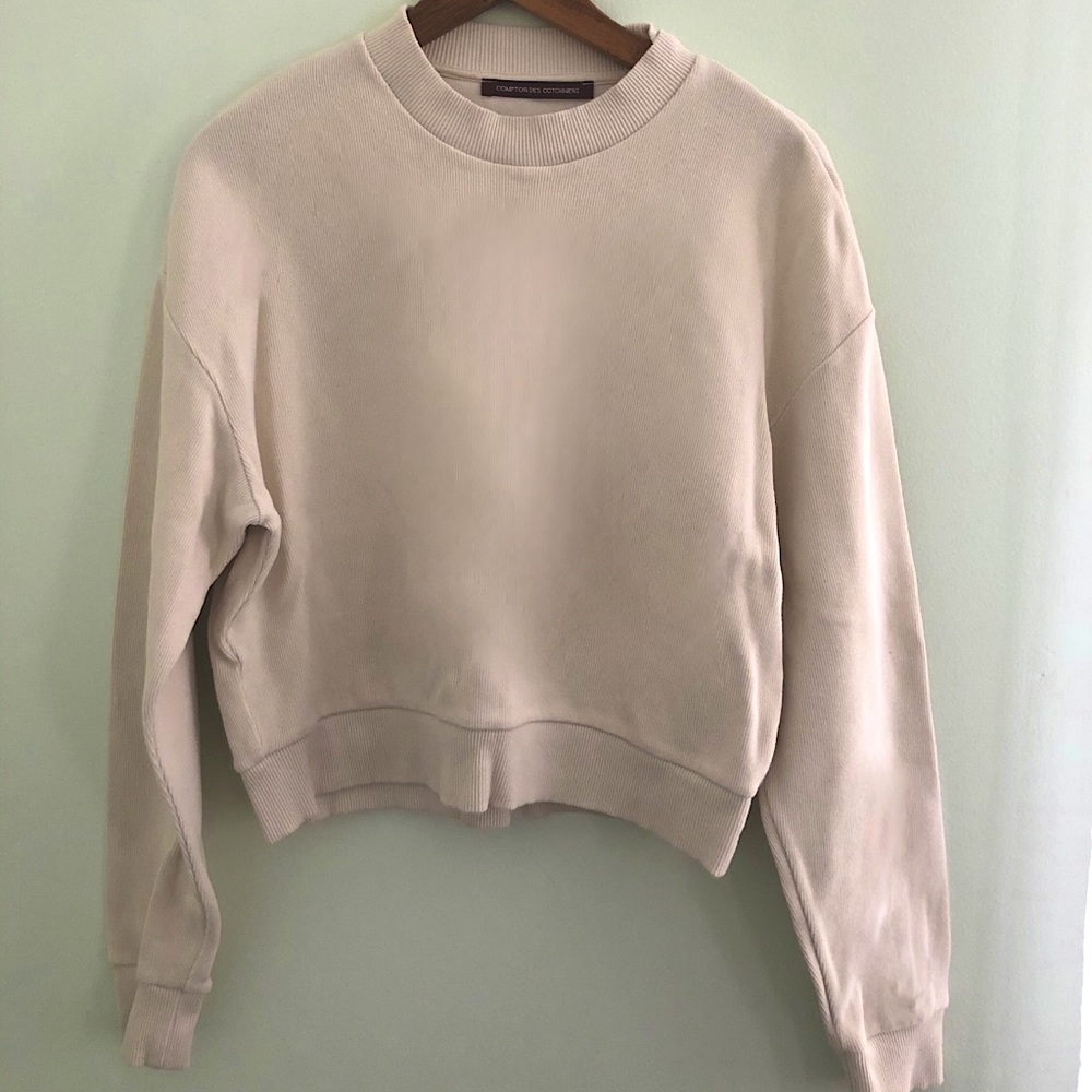 Comptoir Des Cotonniers Off White Crewneck
